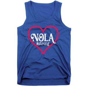 New Orleans Nola Strong Heart Tank Top