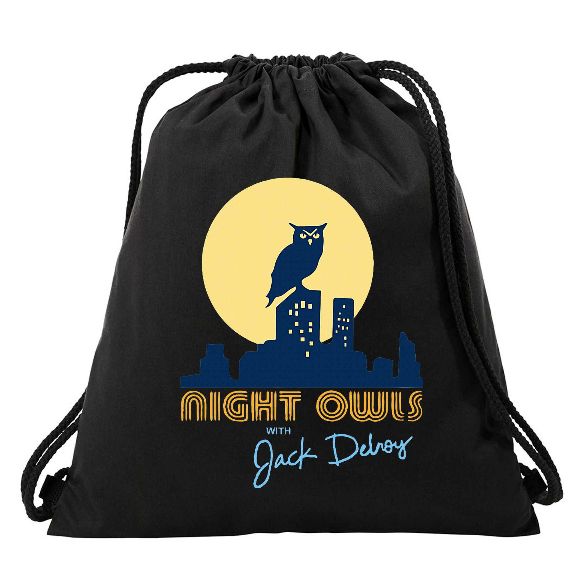 Night Owls Drawstring Bag