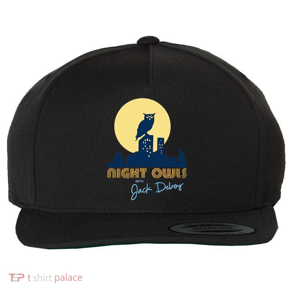 Night Owls Wool Snapback Cap