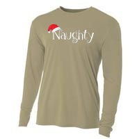 Naughty Or Nice Costume Matching Christmas Couples T Cooling Performance Long Sleeve Crew