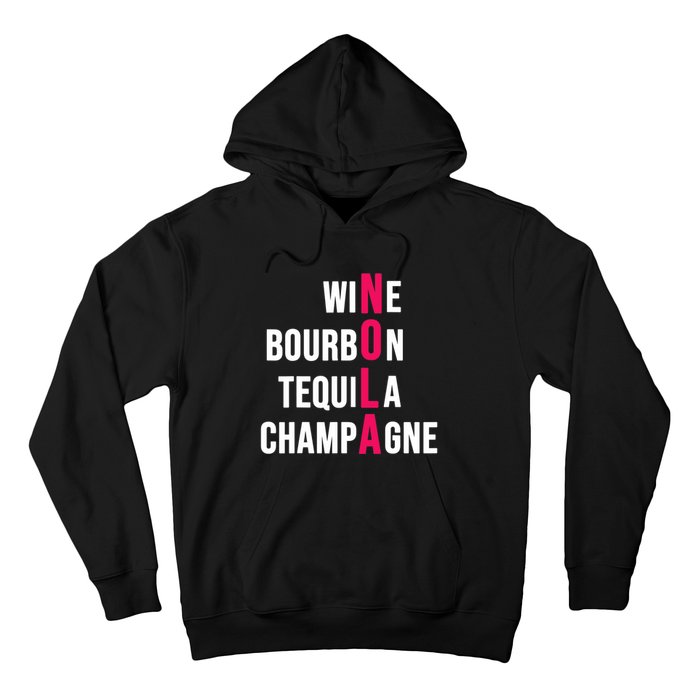 New Orleans Nola Wine Trip Vacation Hoodie