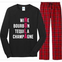 New Orleans Nola Wine Trip Vacation Long Sleeve Pajama Set