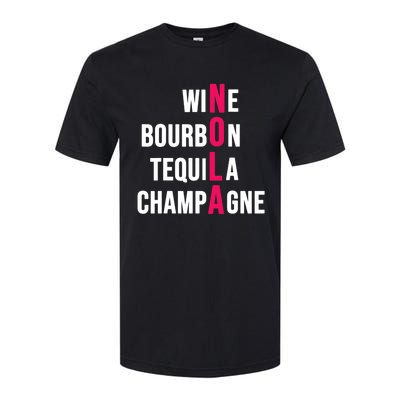 New Orleans Nola Wine Trip Vacation Softstyle CVC T-Shirt