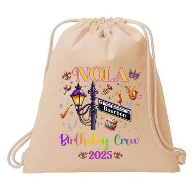 New Orleans Nola Trip 2025 Matching Group Drawstring Bag