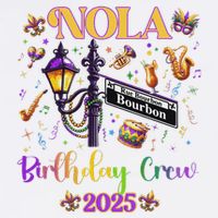 New Orleans Nola Trip 2025 Matching Group Cool Comfort Performance Bucket Hat