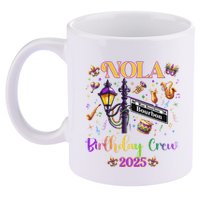 New Orleans Nola Trip 2025 Matching Group 11oz C Handle Ceramic Mug