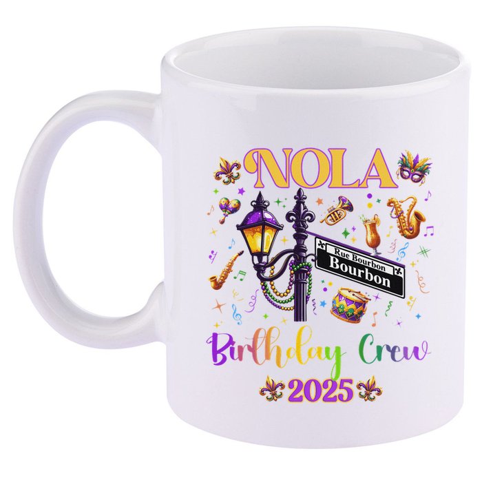 New Orleans Nola Trip 2025 Matching Group 11oz C Handle Ceramic Mug