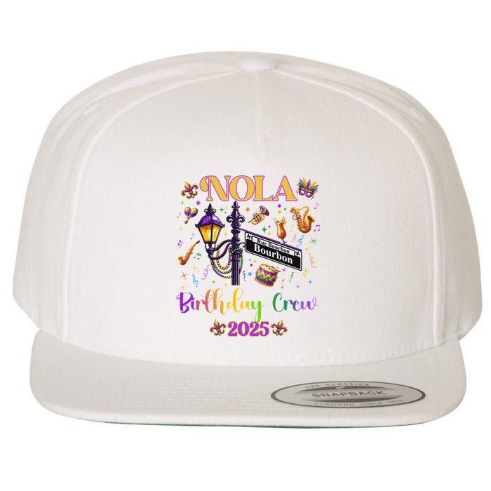 New Orleans Nola Trip 2025 Matching Group Wool Snapback Cap