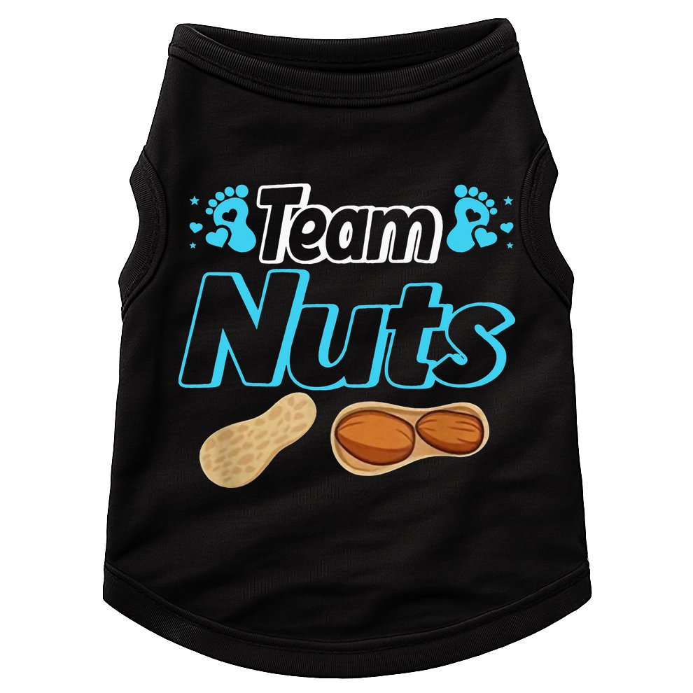 Nuts Or No Nuts Baby Shower Gender Reveal Team  Team Doggie Tank