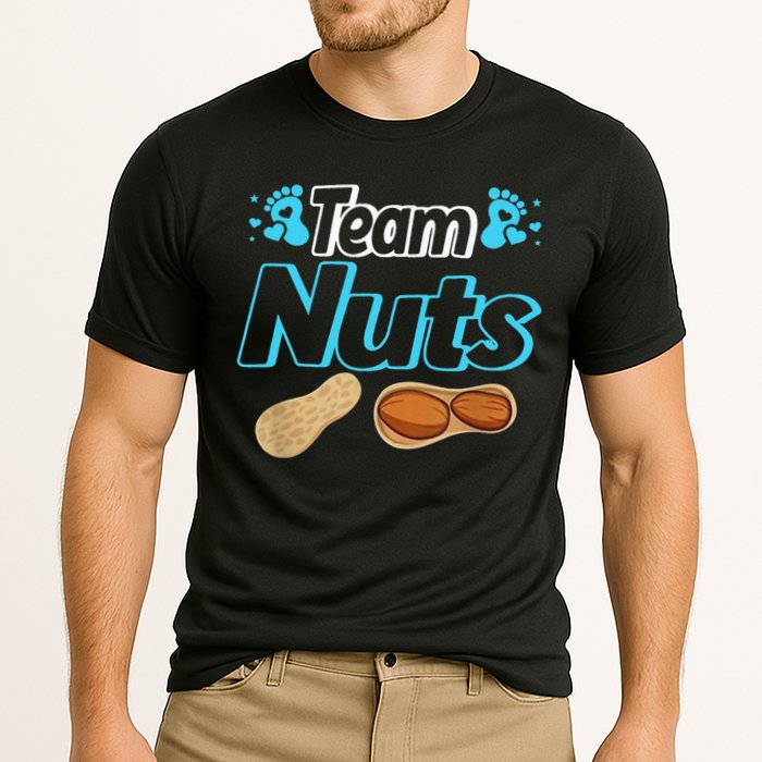 Nuts Or No Nuts Baby Shower Gender Reveal Team  Team Cooling Performance Crew T-Shirt