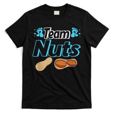 Nuts Or No Nuts Baby Shower Gender Reveal Team  Team T-Shirt