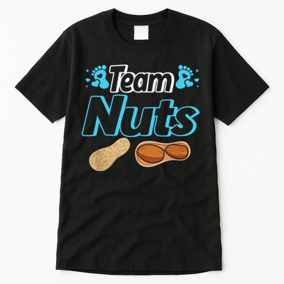 Nuts Or No Nuts Baby Shower Gender Reveal Team  Team Tall T-Shirt