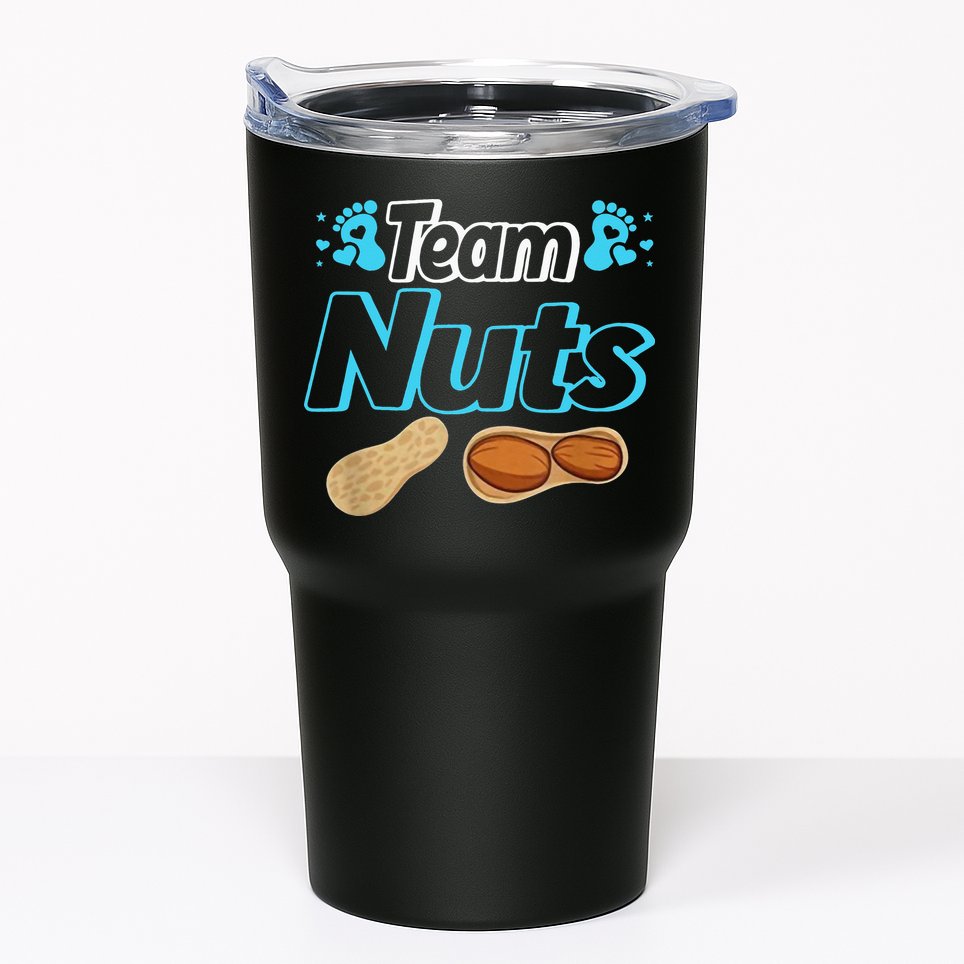 Nuts Or No Nuts Baby Shower Gender Reveal Team  Team Tumbler