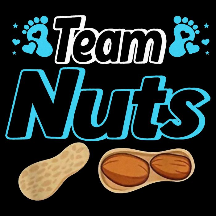 Nuts Or No Nuts Baby Shower Gender Reveal Team  Team Wool Snapback Cap