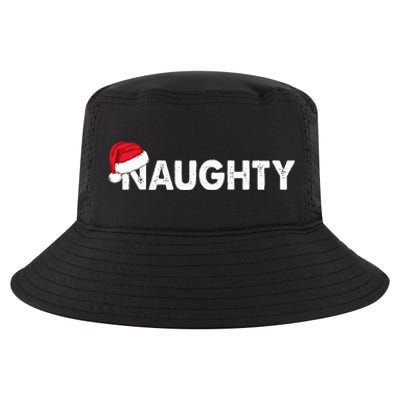 Naughty Or Nice Matching Christmas Couples Cool Comfort Performance Bucket Hat