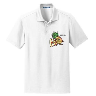 No One Needs To Know Pineapple Hawaiian Pizza Food Dry Zone Grid Polo