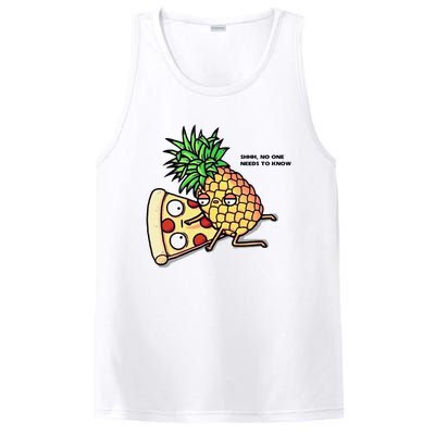 No One Needs To Know Pineapple Hawaiian Pizza Food PosiCharge Competitor Tank