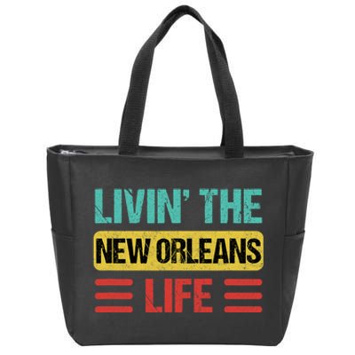 New Orleans Zip Tote Bag