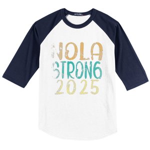 New Orleans Nola Strong 2025 Funny Baseball Sleeve Shirt