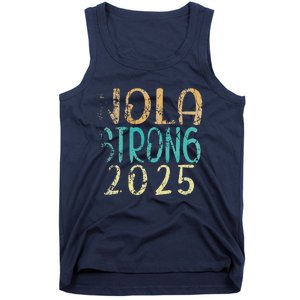 New Orleans Nola Strong 2025 Funny Tank Top