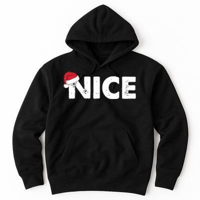 Naughty Or Nice Matching Christmas Hoodie