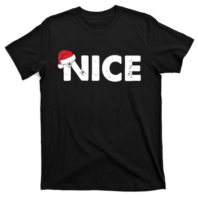 Naughty Or Nice Matching Christmas T-Shirt