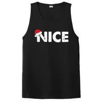 Naughty Or Nice Matching Christmas PosiCharge Competitor Tank