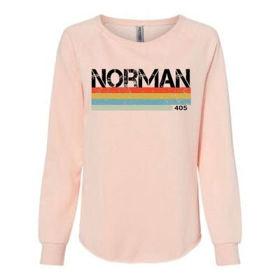 Norman Oklahoma Womens California Wash Sweatshirt