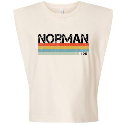 Norman Oklahoma Garment-Dyed Women's Muscle Tee