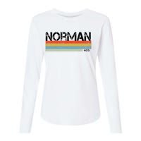 Norman Oklahoma Womens Cotton Relaxed Long Sleeve T-Shirt