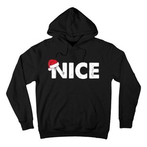 Naughty Or Nice Matching Christmas Hoodie