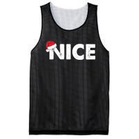 Naughty Or Nice Matching Christmas Mesh Reversible Basketball Jersey Tank