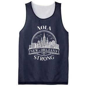 New Orleans Nola Strong New Orleans Strong Louisiana City Mesh Reversible Basketball Jersey Tank