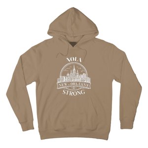 New Orleans Nola Strong New Orleans Strong Louisiana City Hoodie