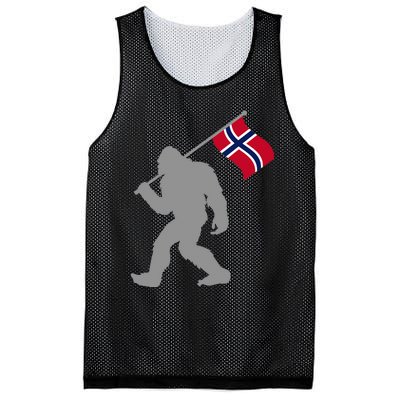 Norge Or Norwegian Flag On Norway Flag Mesh Reversible Basketball Jersey Tank