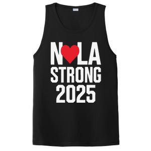 New Orleans Nola Strong Heart 2025 New Orleans Strong PosiCharge Competitor Tank