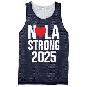 New Orleans Nola Strong Heart 2025 New Orleans Strong Mesh Reversible Basketball Jersey Tank