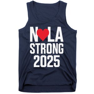 New Orleans Nola Strong Heart 2025 New Orleans Strong Tank Top