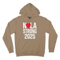 New Orleans Nola Strong Heart 2025 New Orleans Strong Hoodie