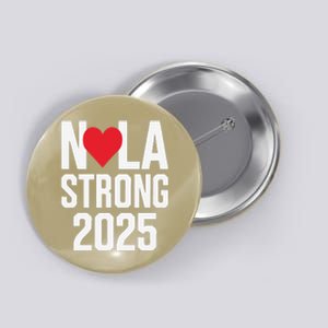 New Orleans Nola Strong Heart 2025 New Orleans Strong Button