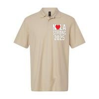 New Orleans Nola Strong Heart 2025 New Orleans Strong Softstyle Adult Sport Polo