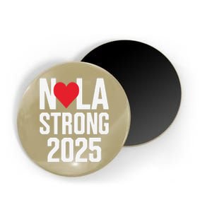 New Orleans Nola Strong Heart 2025 New Orleans Strong Magnet