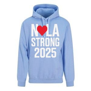 New Orleans Nola Strong Heart 2025 New Orleans Strong Unisex Surf Hoodie