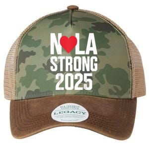 New Orleans Nola Strong Heart 2025 New Orleans Strong Legacy Tie Dye Trucker Hat