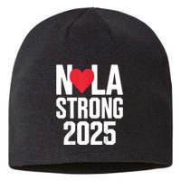 New Orleans Nola Strong Heart 2025 New Orleans Strong Sustainable Beanie