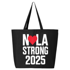 New Orleans Nola Strong Heart 2025 New Orleans Strong 25L Jumbo Tote