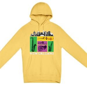 New Orleans Nola And The Big Easy Premium Pullover Hoodie