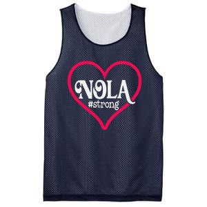 New Orleans Nola Strong Heartnew Orleans Strong Mesh Reversible Basketball Jersey Tank