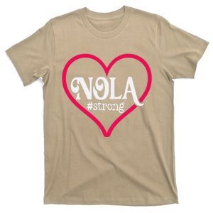 New Orleans Nola Strong Heartnew Orleans Strong T-Shirt