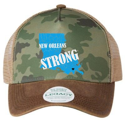 New Orleans Nola Strong 2025 Pray For Nola Legacy Tie Dye Trucker Hat